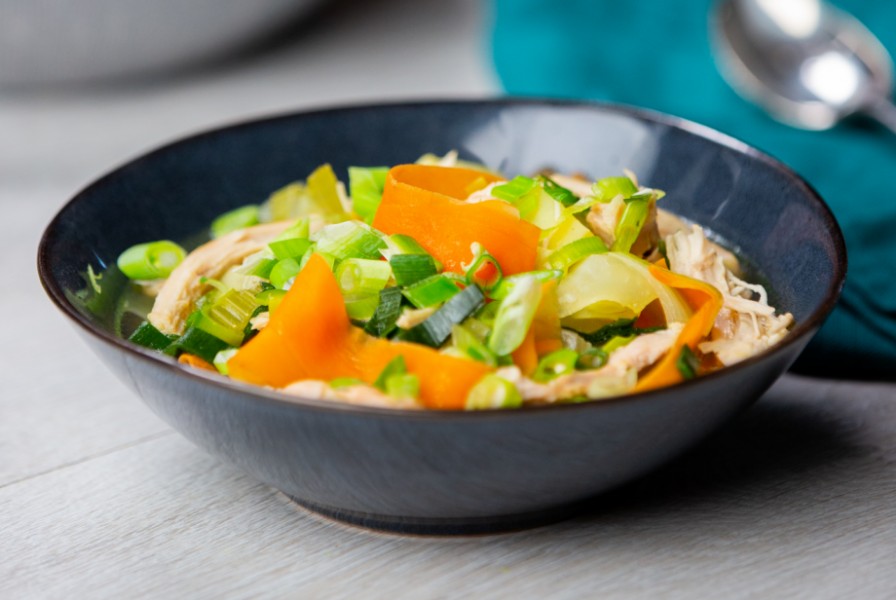 Chinese Chicken and Vegetable Soup