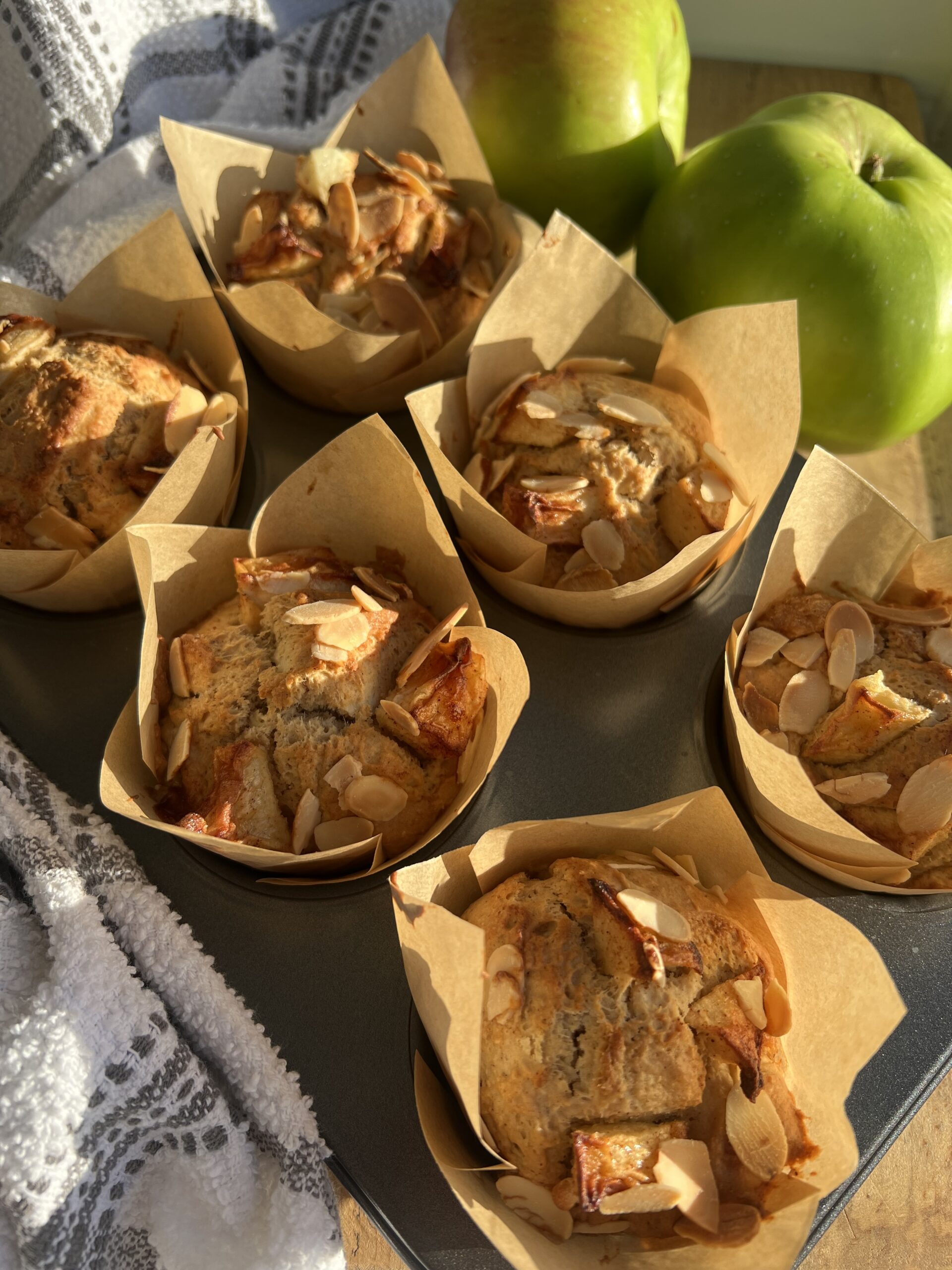 Rachel Hornibrook’s Bramley Apple & Almond Muffins