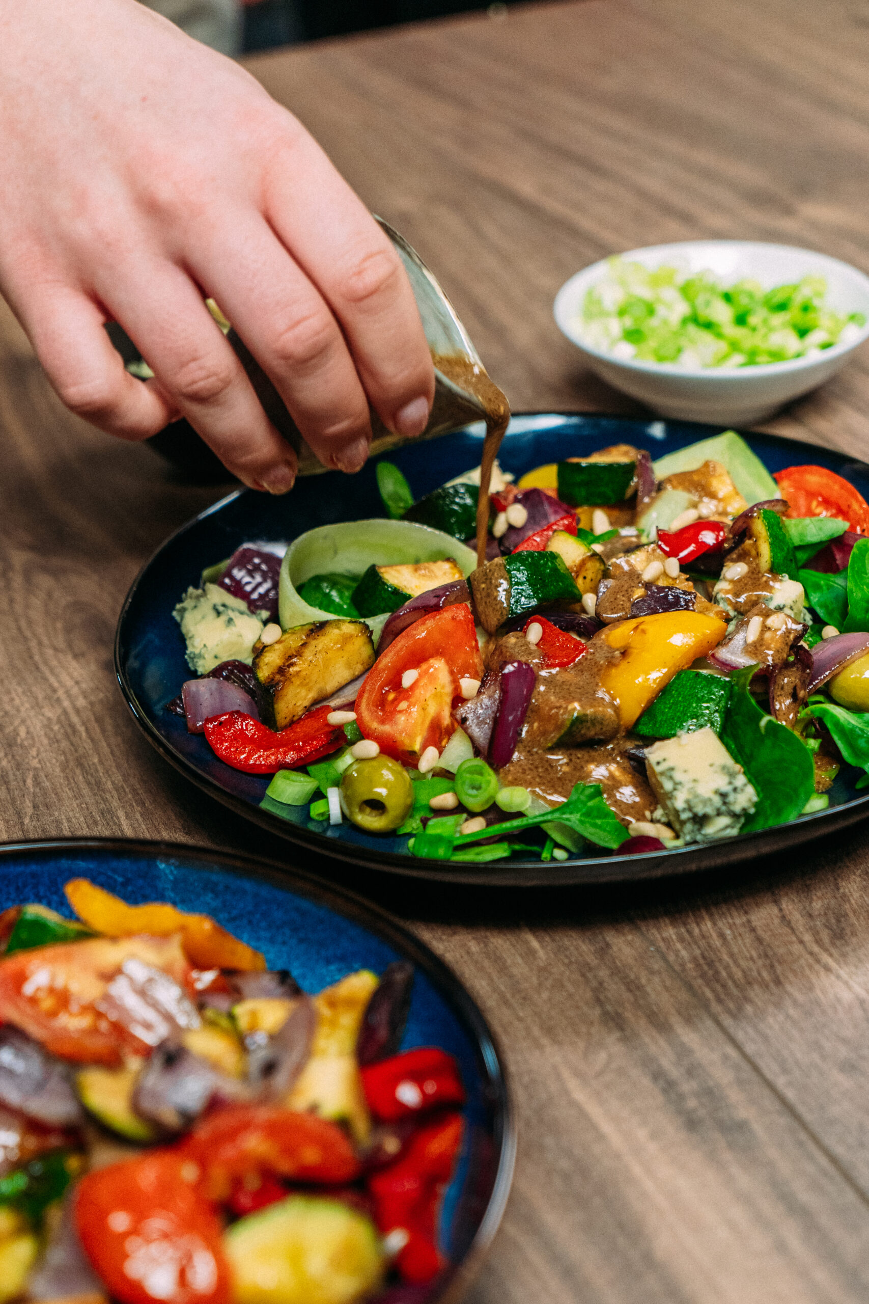 GRILLED MEDITERRANEAN VEGETABLE SALAD