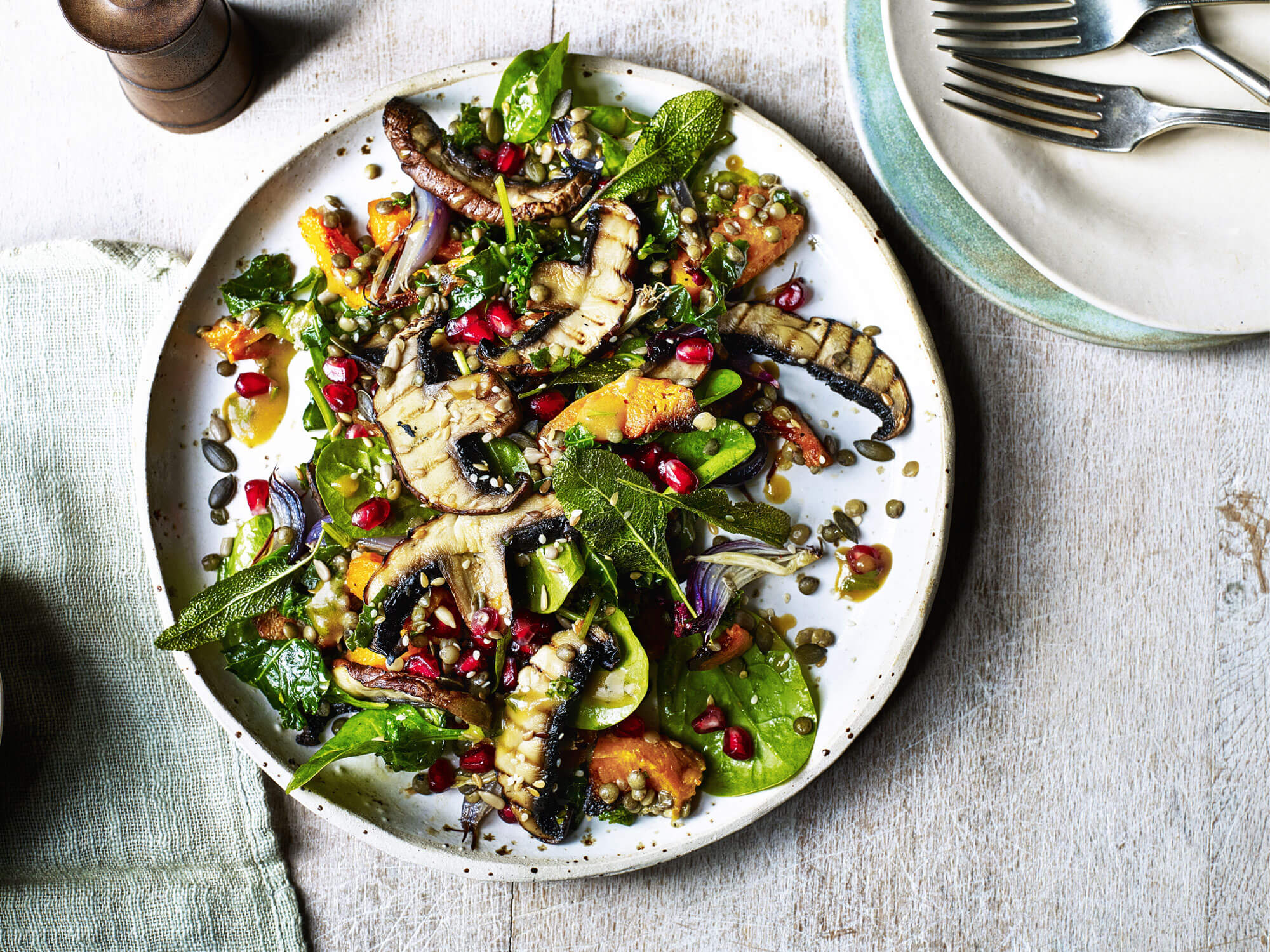 Portobello Mushroom Salad